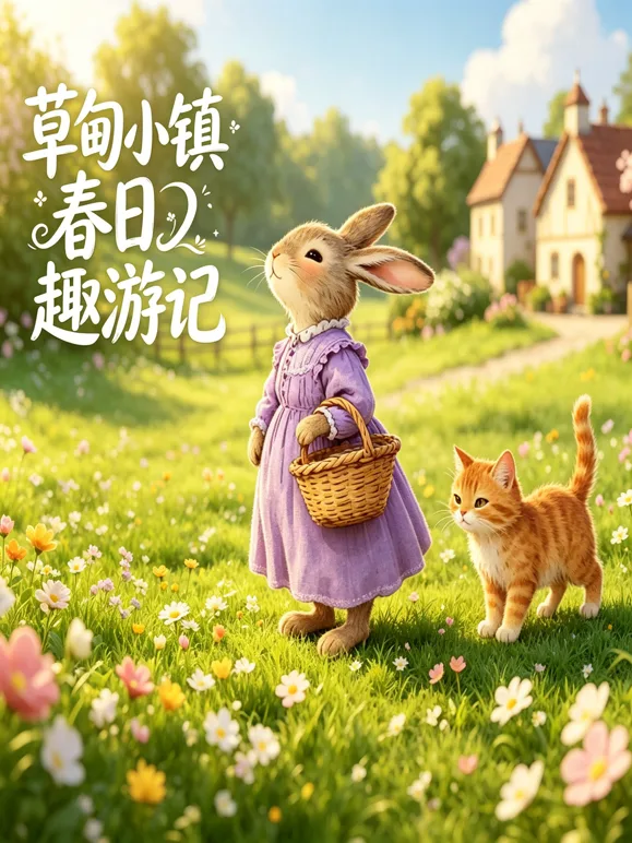 草甸小镇春日趣游记